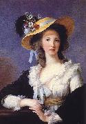 eisabeth Vige-Lebrun Portrait of the Duchess de Polignac oil on canvas
